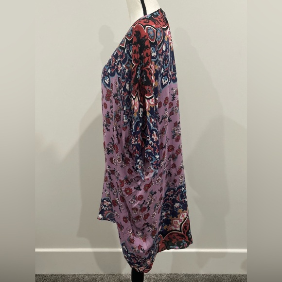 Time & Tru Floral Kimono - Picture 2 of 4